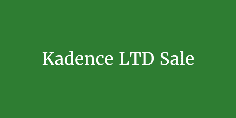 Kadence LTD Sale
