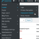 Customize admin bar menu